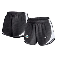 Short Nike Tempo Dri-FIT Anthracite Miami Dolphins pour femme