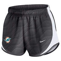 Women's Nike Anthracite Miami Dolphins Tempo Dri-FIT Shorts