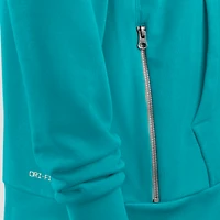 Sweat à capuche Nike Aqua Miami Dolphins Sideline Standard Issue Initial Domicile Dri-FIT pour femme