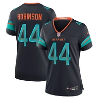Women's Nike Chop Robinson Pitch Blue Miami Dolphins 2025 Rivalries Collection Game Jersey
