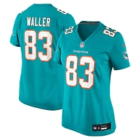 Women's Nike Darren Waller  Aqua Miami Dolphins Team Game Jersey