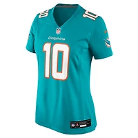 Women's Nike Jacob Rodriguez Aqua Miami Dolphins Team Game Jersey