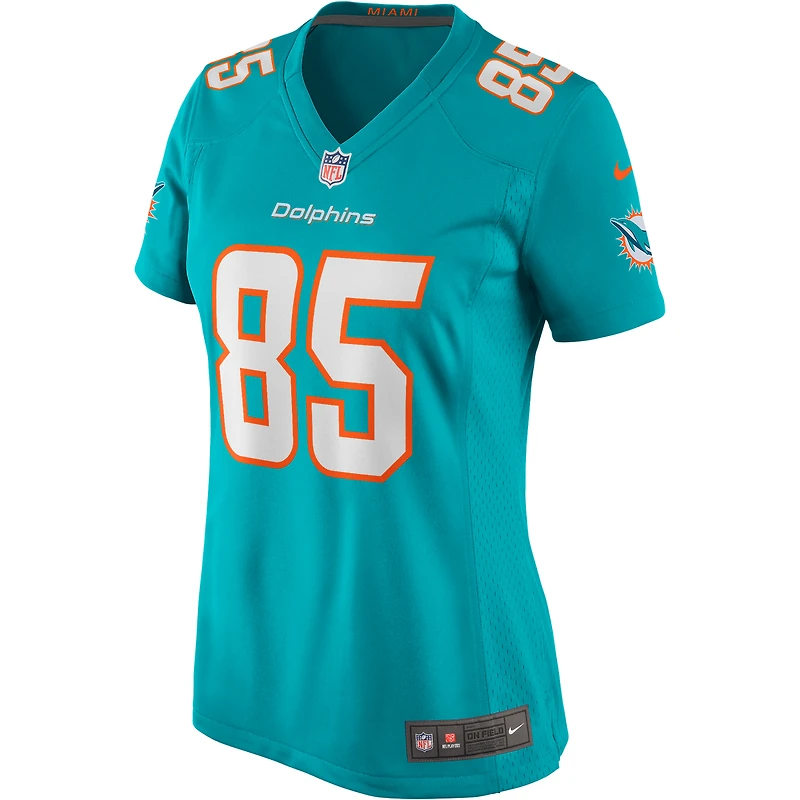 Women's Nike Mark Duper Aqua Miami Dolphins Game Retired Player Jersey