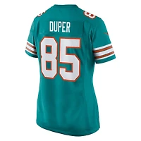 Women's Nike Mark Duper Aqua Miami Dolphins Retired Player Jersey