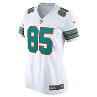 Maillot de joueur retraité Nike Mark Duper pour femme, blanc, Miami Dolphins