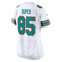 Maillot de joueur retraité Nike Mark Duper pour femme, blanc, Miami Dolphins