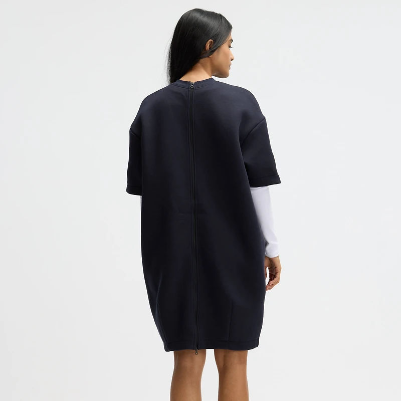 Women's Nike Pitch Blue Miami Dolphins 2025 Rivalries Collection Oversized Tech Fleece Dress