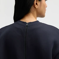 Women's Nike Pitch Blue Miami Dolphins 2025 Rivalries Collection Oversized Tech Fleece Dress