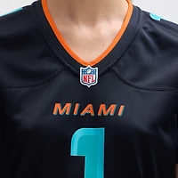 Women's Nike Tua Tagovailoa Pitch Blue Miami Dolphins 2025 Rivalries Collection Game Jersey
