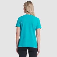 Women's Nike Turbo Green Miami Dolphins 2025 Rivalries Collection Slub Dri-FIT T-Shirt