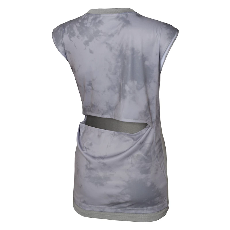 Débardeur gris Outerstuff pour femme, motif Miami Dolphins, anti-transpiration