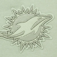 Sweat-shirt oversize court neutre Pro Standard vert clair pour femme des Dolphins de Miami
