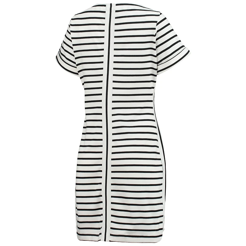 Robe rayée Jovanna des Miami Dolphins de Tommy Bahama pour femmes, blanc