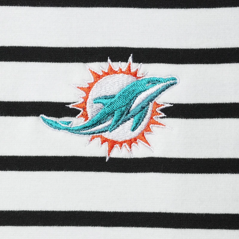 Robe rayée Jovanna des Miami Dolphins de Tommy Bahama pour femmes, blanc