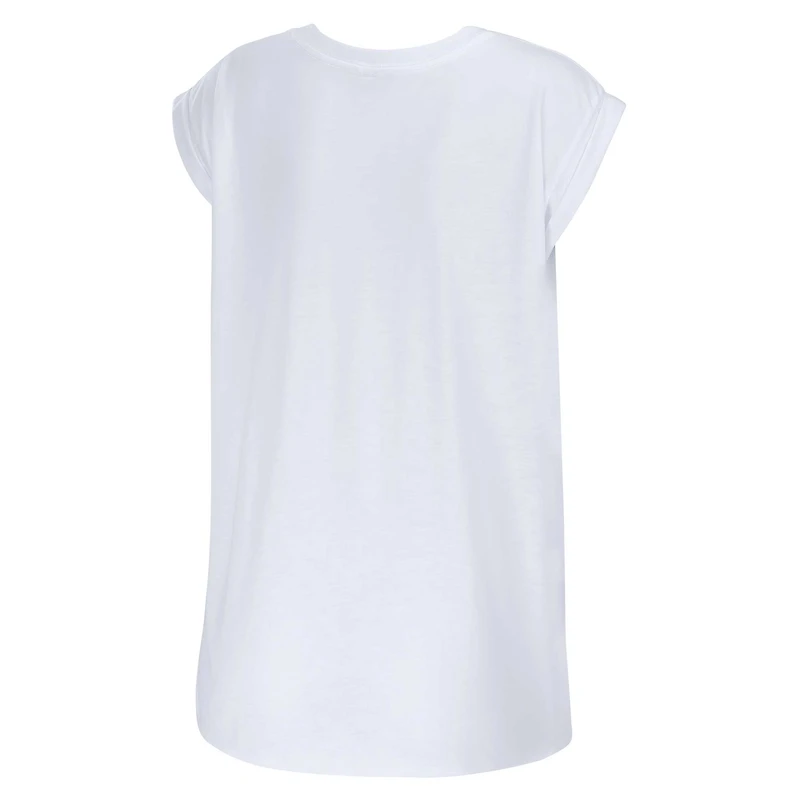 Débardeur blanc à carreaux pour femme WEAR by Erin Andrews, motif Miami Dolphins