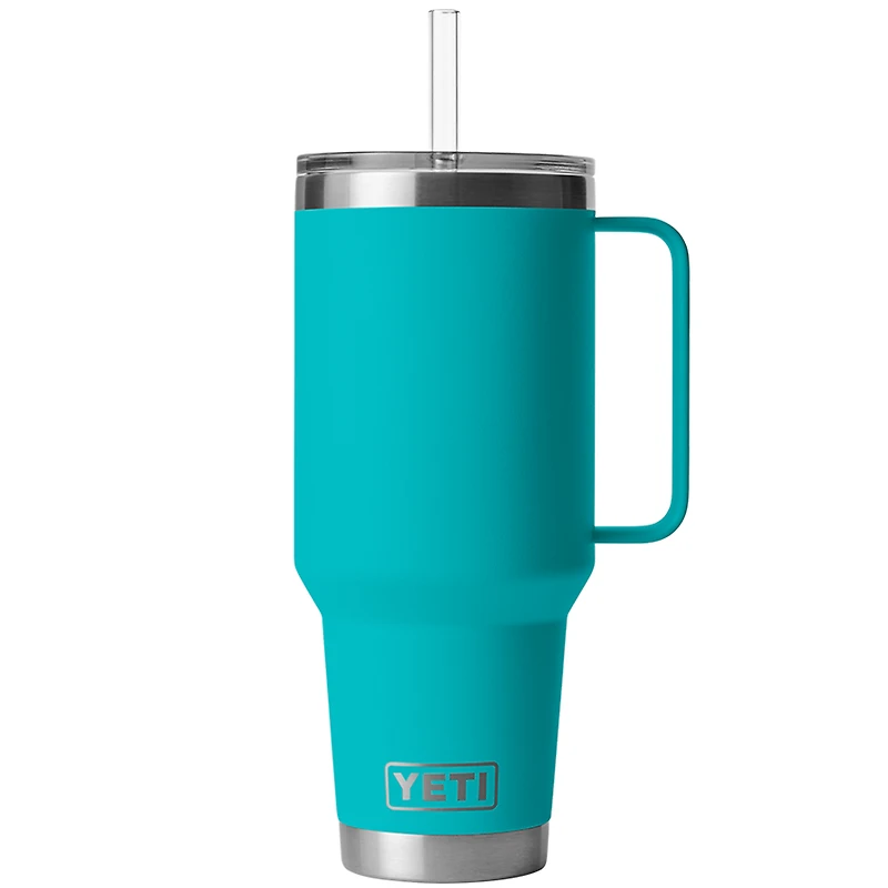 Tasse Rambler à paille YETI Miami Dolphins Primary (1,27 l)