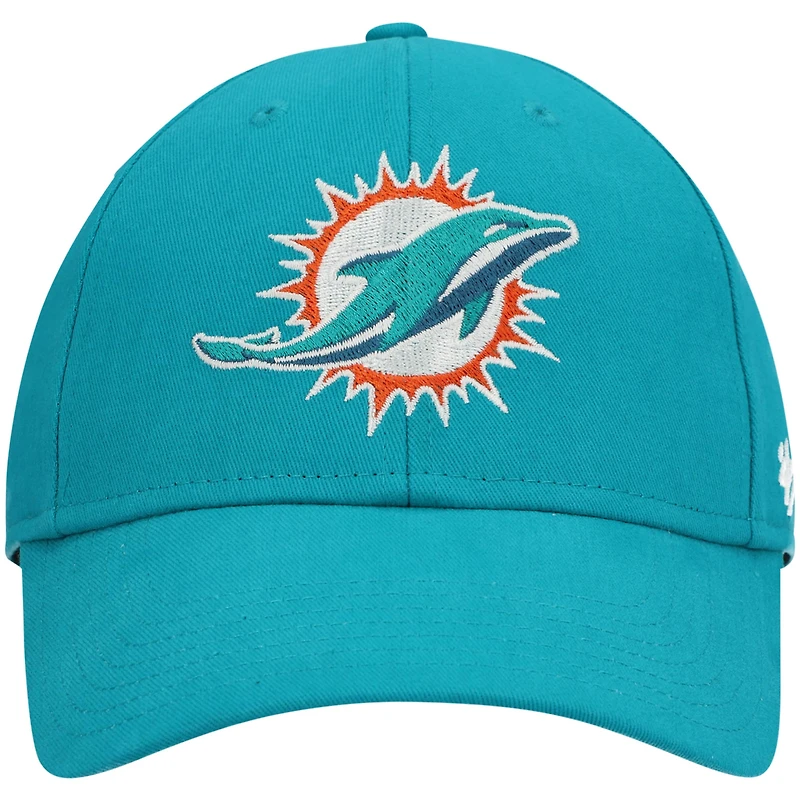 Youth '47 Aqua Miami Dolphins Basic MVP Adjustable Hat