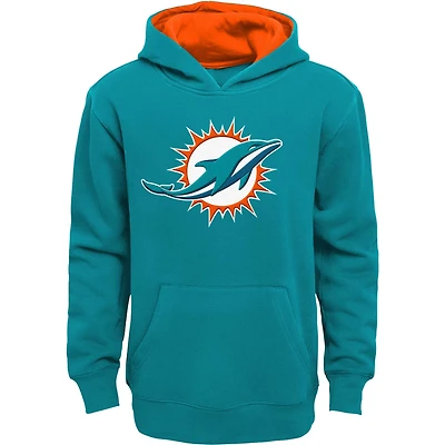 Sweat à capuche orange Miami Dolphins Prime pour jeune