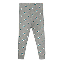 Ensemble de nuit pour jeunes Miami Dolphins avec t-shirt à manches longues et pantalon