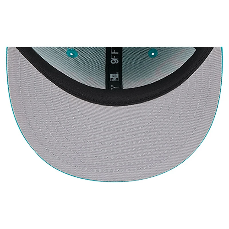 Casquette snapback 9FIFTY Main Script des Dolphins de Miami New Era pour jeunes