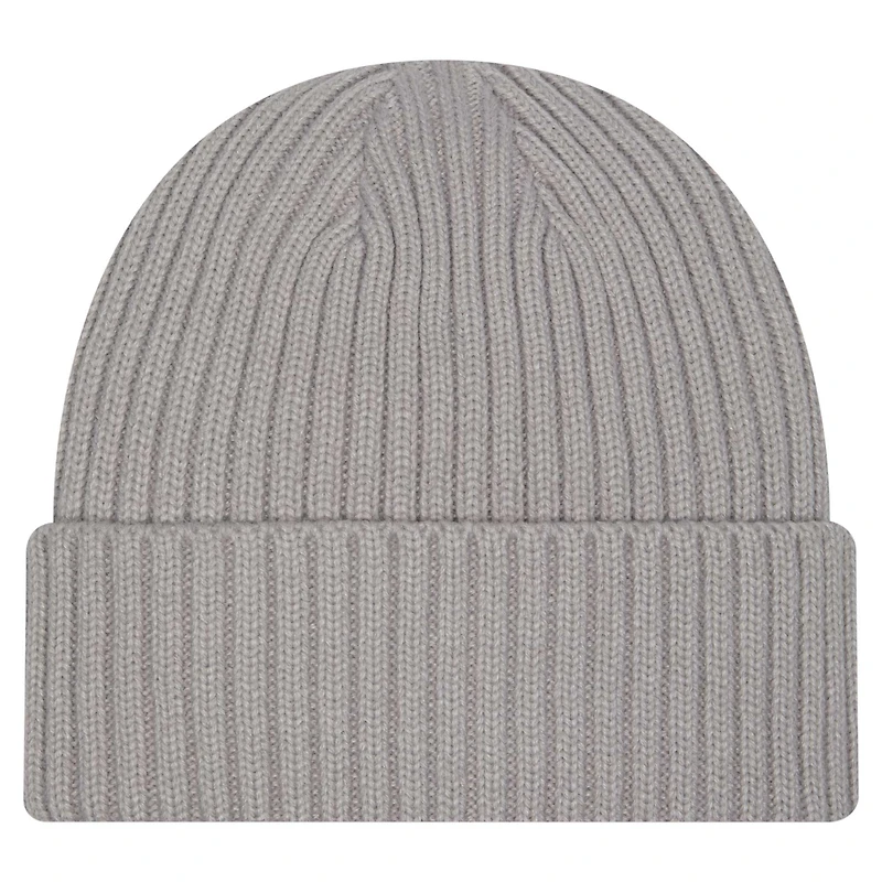 Bonnet tricoté à revers avec pack de couleurs Miami Dolphins gris New Era pour jeunes