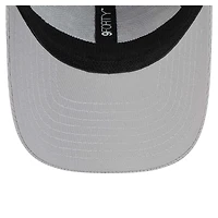 Casquette ajustable Main 9FORTY des Miami Dolphins de New Era pour jeunes, grise
