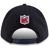 Casquette ajustable 9FORTY A-Frame pour jeunes New Era Pitch Blue Miami Dolphins 2025 Rivalries Collection