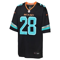 Maillot Nike De’Von Achane pour jeune, bleu, collection Rivalités 2025 des Dolphins de Miami