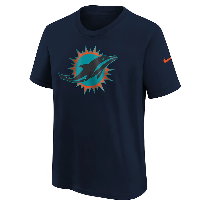 Youth Nike Pitch Blue Miami Dolphins 2025 Rivalries Collection T-Shirt