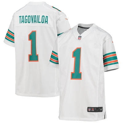 Youth Nike Tua Tagovailoa White Miami Dolphins Alternate Game Jersey