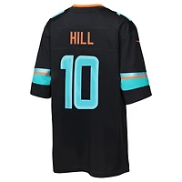 Maillot Nike Tyreek Hill Pitch Blue pour jeune, collection Rivalries 2025 des Dolphins de Miami