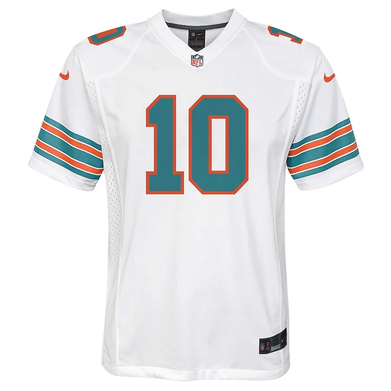 Youth Nike Tyreek Hill White Miami Dolphins Game Jersey