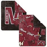  Miami Heat 50" x 60" Dream Weave Throw Blanket