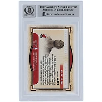 Carte de recrue numéro 13 Beckett autographiée par Dwyane Wade Miami Heat 2003-04 Fleer Hoops Hot Prospects Cream of the Crop #13 Fanatics Witnessed Authenticated 10 Rookie