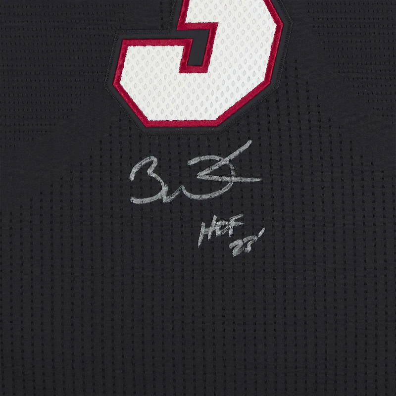 Dwyane Wade Miami Heat Autographed Black Mitchell & Ness 2012-13 Authentic Jersey with "HOF 23" Inscription 