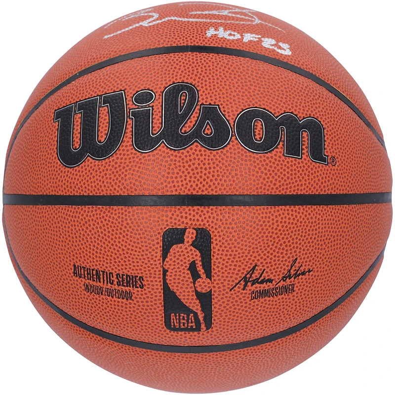 Dwyane Wade Miami Heat Autographed Wilson Indoor/Outdoor Basketball with "HOF 23" Inscription