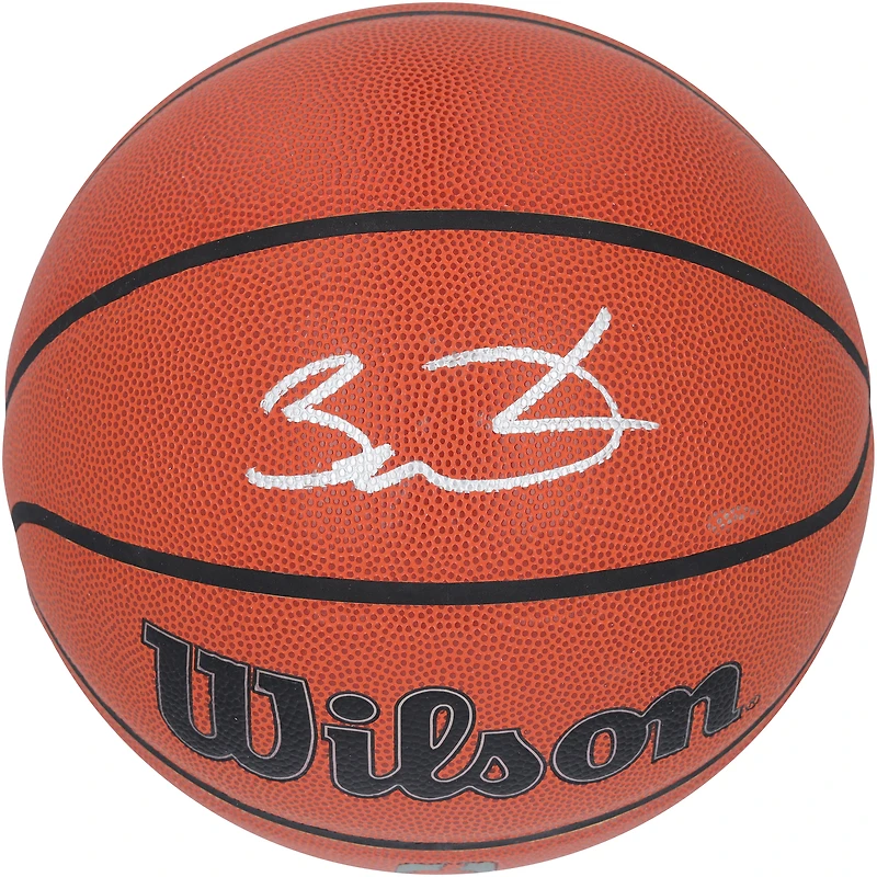 Ballon de basket-ball d'intérieur/extérieur Wilson Signature Series autographié par Dwyane Wade Miami Heat