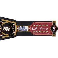Ceinture WWE Legacy dédicacée par Dwyane Wade Miami Heat avec inscription « 3X Champs » - Édition limitée n° 10/10