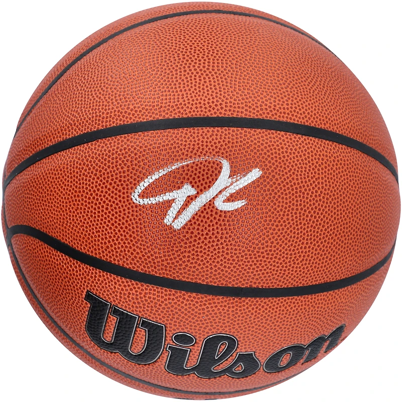 Ballon de basket-ball Wilson autographié par Giannis Antetokounmpo, Miami Heat, pour intérieur/extérieur
