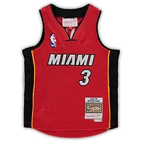 Infant Mitchell & Ness Dwyane Wade Red Miami Heat 2005/06 Hardwood Classics Player Jersey