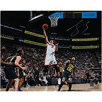 Jaime Jaquez Jr. Miami Heat Autographed 16" x 20" Layup vs Utah Jazz Photograph