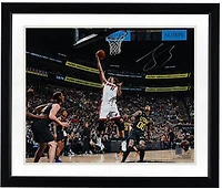 Jaime Jaquez Jr. Miami Heat Autographed 16" x 20" Layup vs Utah Jazz Photograph