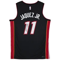 Maillot Nike Black Icon Swingman autographié par Jaime Jaquez Jr. Miami Heat avec inscription « Juan Wick »