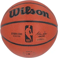 Ballon de basket-ball d'intérieur/extérieur Wilson Authentic Series autographié par Jaime Jaquez Jr. Miami Heat avec inscription « Juan Wick »