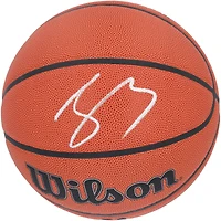 Ballon de basket-ball d'intérieur/extérieur Wilson Authentic Series autographié par Jaime Jaquez Jr. Miami Heat