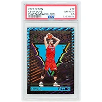 Kevin Love Miami Heat 2023-24 Panini Recon Platinum Swirl FOTL #77 #1/3 PSA Authenticated 8.5 Card