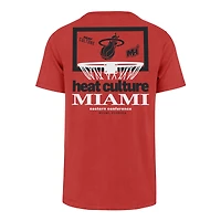 T-shirt rouge pour homme '47 Miami Heat City Edition Backboard
