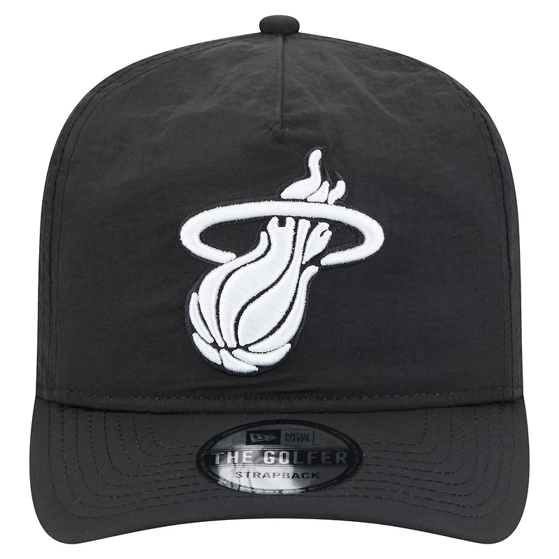 Casquette ajustable Miami Heat Injection Everyday noire New Era pour homme