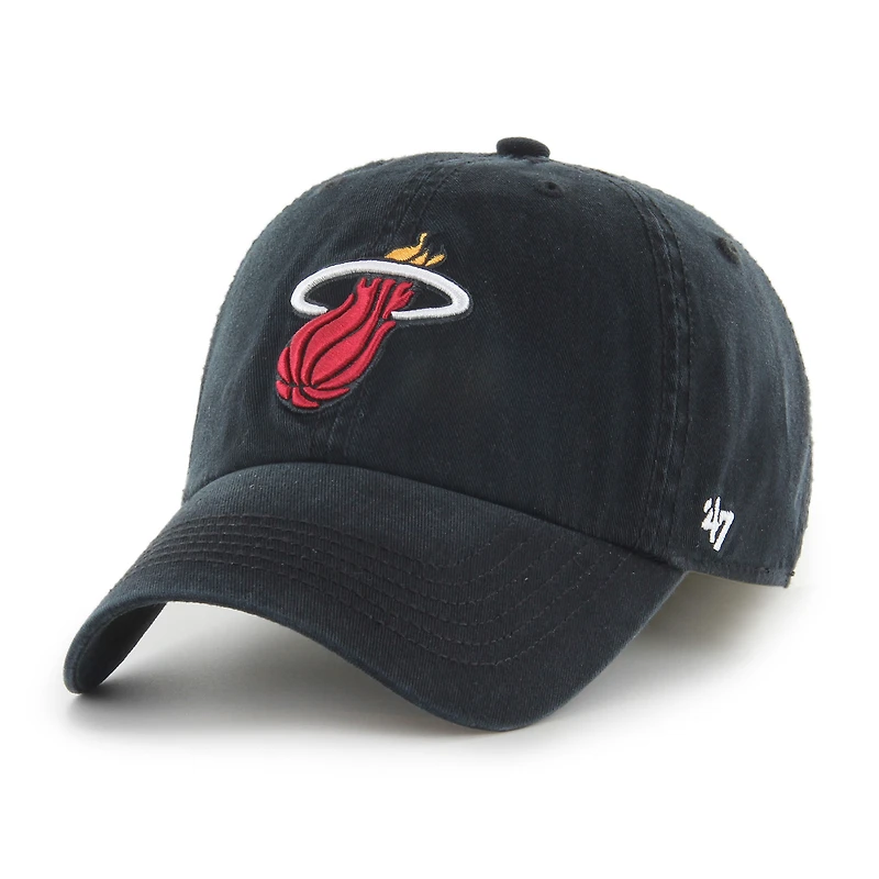 Casquette ajustée '47 Miami Heat Classic Franchise pour hommes noire