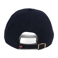 Casquette ajustable pour homme '47 Black Miami Heat Core Logo Clean Up
